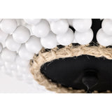 Hudson 16 Inch Bohemian Flush Mount 3-Light