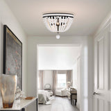 Hudson 16 Inch Bohemian Flush Mount 3-Light