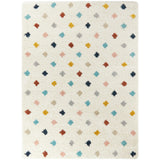 Carson Diamond Dot Shag Area Rug