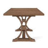 Hudson Fabric and Wood 7 Piece Dining Set by Christopher Knight Home