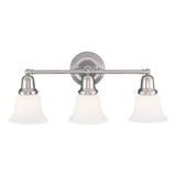 Hudson Valley Edison Collection 341 3-light Satin Nickel Bath And Vanity