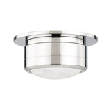 Hudson Valley Greenport LED Flush Mount/Wall Sconce with White Spanish Alabaster