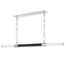 Hudson Valley Huntington LED Linear Island Pendant with White Extruded Jade