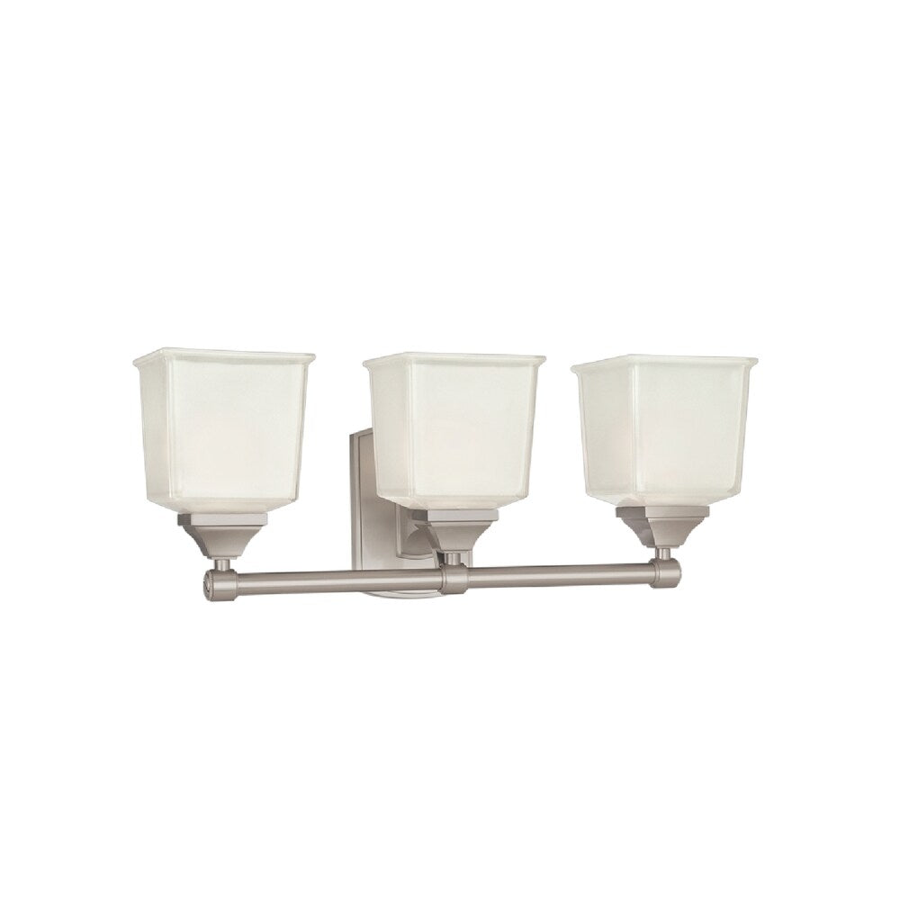 Hudson Valley Lakeland 3-light Bath And Vanity, Satin Nickel