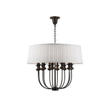 Hudson Valley Lighting Pembroke 12-light Pendant, Old Bronze