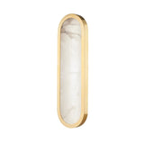 Hudson Valley Manhasset LED Wall Sconce with White Spanish Alabaster