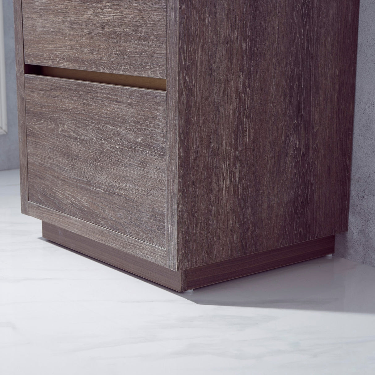 Huesca 24" Single Sink Bath Vanity with Grey Sink Top