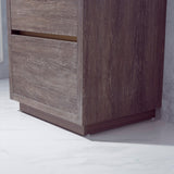 Huesca 24" Single Sink Bath Vanity with Grey Sink Top