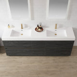 Huesca Bath Vanity with Composite Integral Sink Top without Mirror