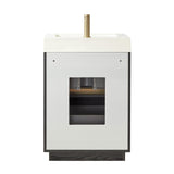 Huesca Bath Vanity with Composite Integral Sink Top without Mirror