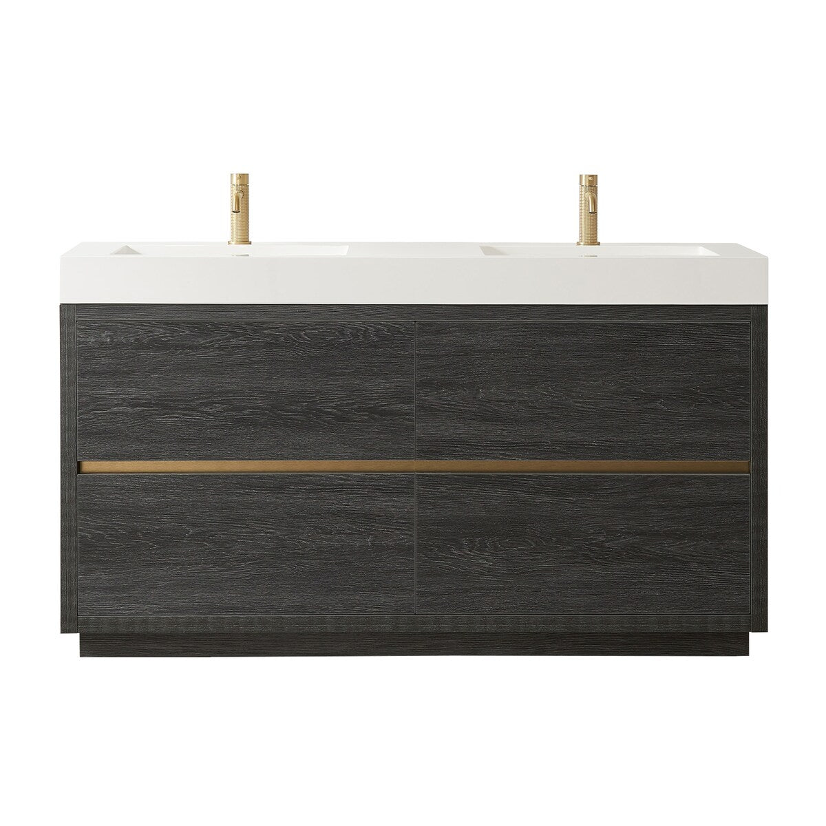 Huesca Bath Vanity with Composite Integral Sink Top without Mirror