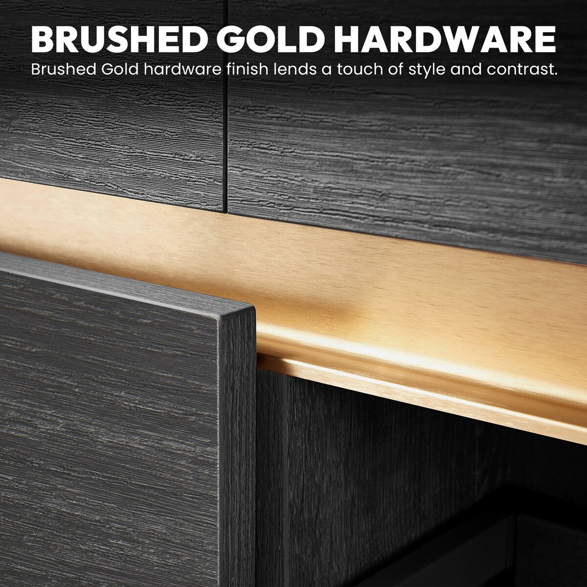 Huesca Bath Vanity with Composite Integral Sink Top without Mirror