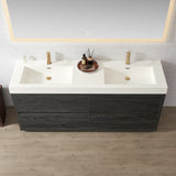 Huesca Bath Vanity with Composite Integral Sink Top without Mirror