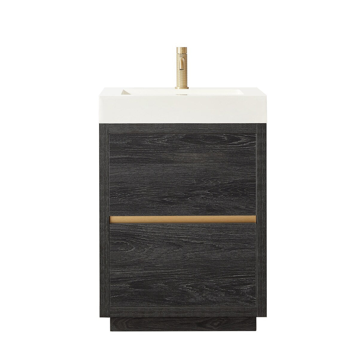 Huesca Bath Vanity with Composite Integral Sink Top without Mirror