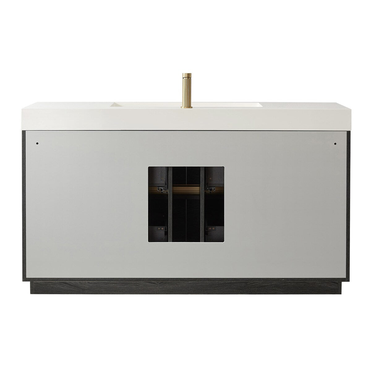 Huesca Bath Vanity with Composite Integral Sink Top without Mirror