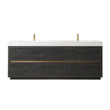 Huesca Bath Vanity with Composite Integral Sink Top without Mirror