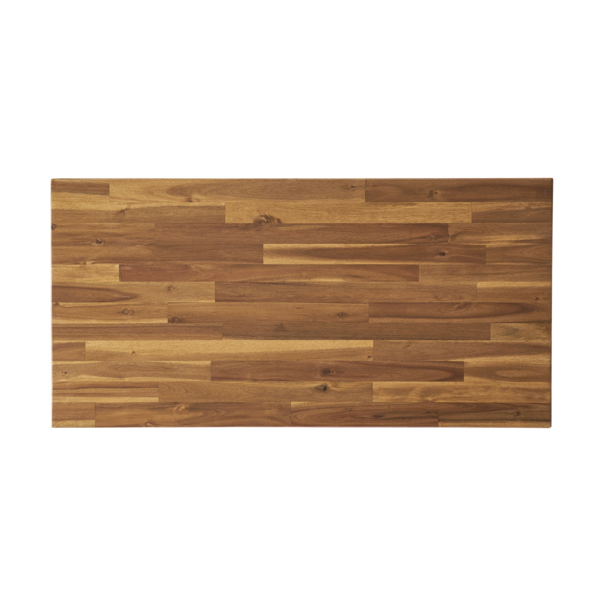 Huettl Acacia Wood and Iron Bar Table by Christopher Knight Home