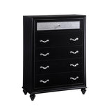 Hughes Allura 6-piece Bedroom Set with Bed, 2 Nightstands, Dresser, Mirror, and Chest