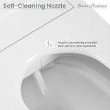 Hugo Smart Wall-Hung Toilet With Bidet Bundle (Sm-St080, Sm-Wcb02) - 23.86" x 15.67" x 17.13"
