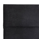 Humble + Haute Hereford Full Size Black Suede Upholstered Headboard