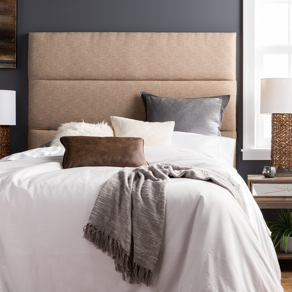 Humble + Haute Hereford Beige Upholstered Headboard