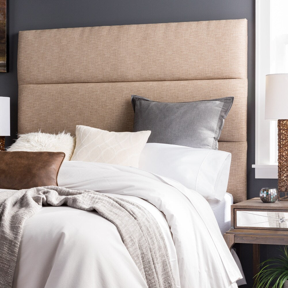 Humble + Haute Hereford Beige Upholstered Headboard