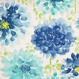 Sorra Home Gardenia Seaglass Floral Indoor/Outdoor Bench Cushion