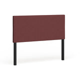 Sorra Home Kalix Full Size Burgundy Upholstered Headboard