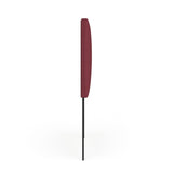 Sorra Home Kalix Full Size Burgundy Upholstered Headboard