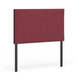 Sorra Home Kalix Full Size Burgundy Upholstered Headboard
