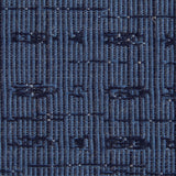 Sorra Home Sunbrella Textured Indigo Indoor/Outdoor Deep Seating Sofa Pillow and Cushion Set