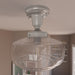 Hunter 10" Saddle Creek 1 Light Pendant or Semi-Flush Mount Ceiling Light - Kitchen Island, Dining Room, Entry