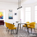 Hunter Lochemeade 4-Light Linear Chandelier - Dining Room, Kitchen Island - Modern Farmhouse, Transitional, Industrial