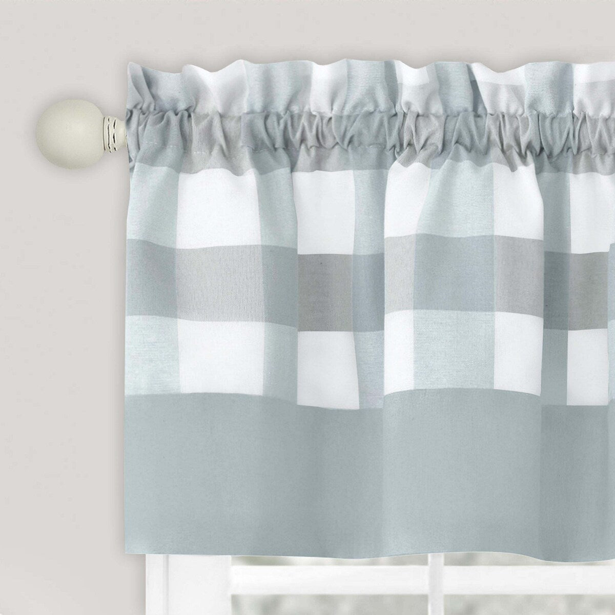 Hunter Window Curtain Tier Pair and Valance Set