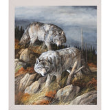 Hunting Brothers-TRESWA129807 Framed Print 21.5"x17.75" by Trevor V. Swanson