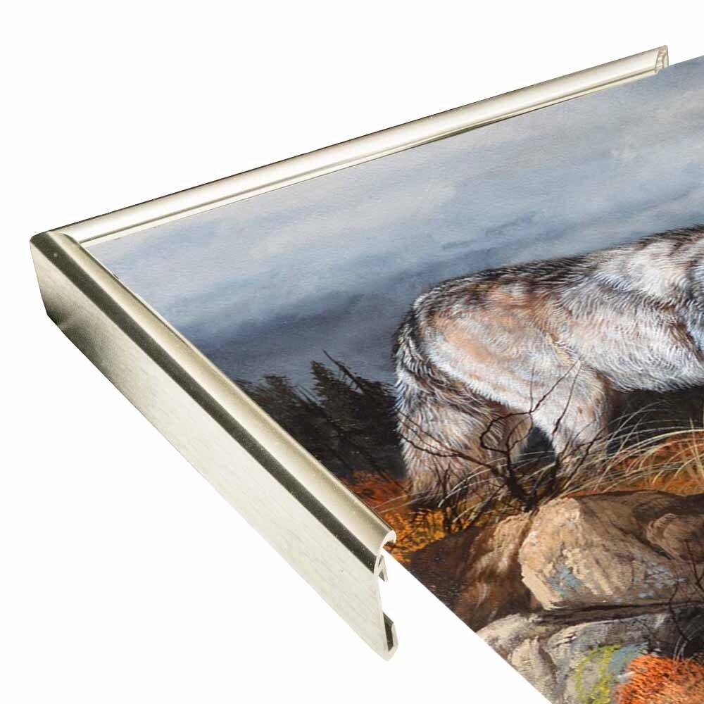 Hunting Brothers-TRESWA129807 Framed Print 21.5"x17.75" by Trevor V. Swanson