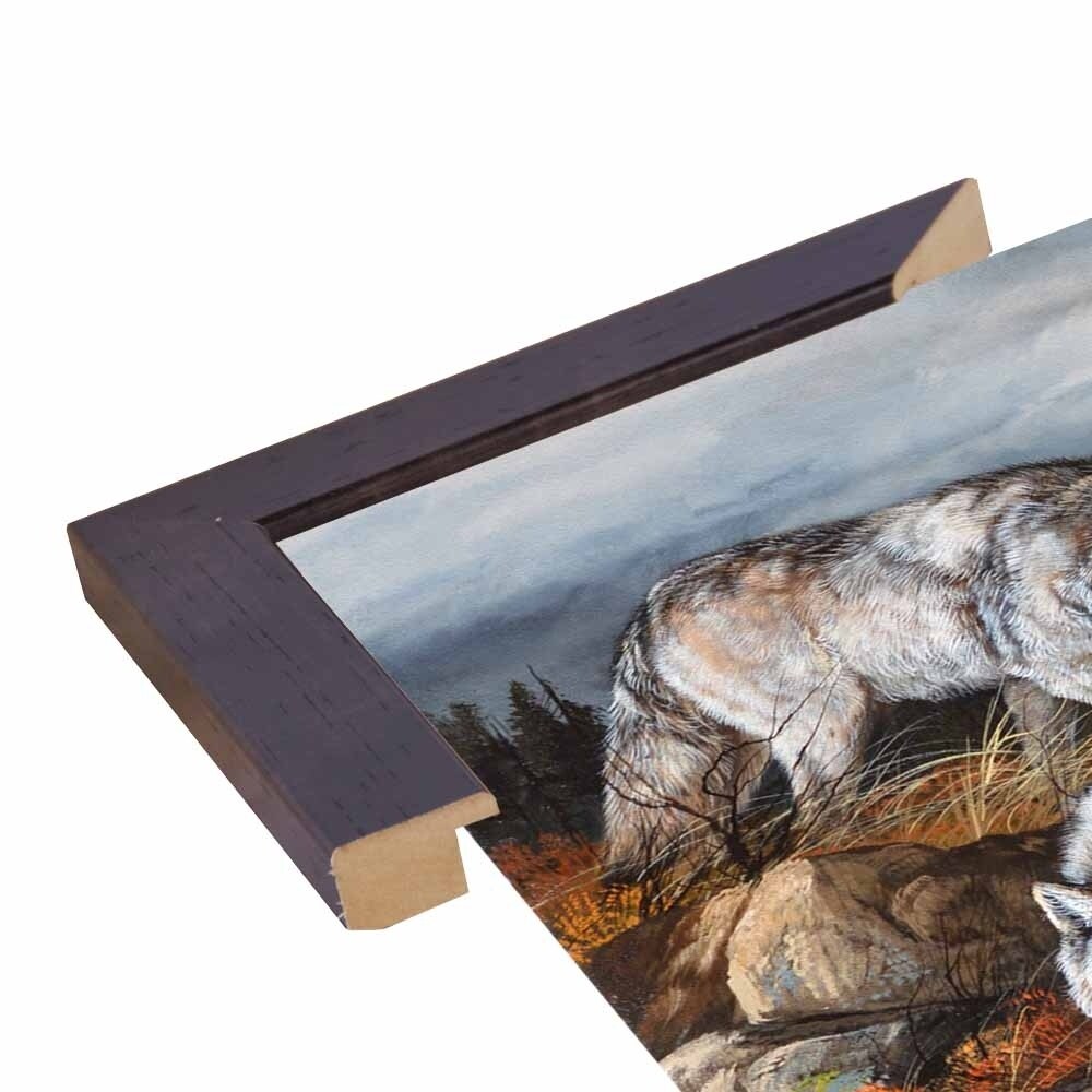 Hunting Brothers-TRESWA129807 Framed Print 21.5"x17.75" by Trevor V. Swanson