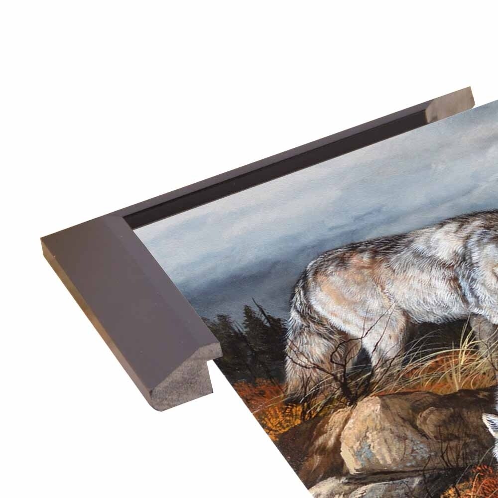 Hunting Brothers-TRESWA129807 Framed Print 21.5"x17.75" by Trevor V. Swanson