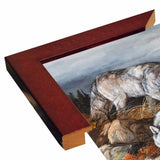 Hunting Brothers-TRESWA129807 Framed Print 21.5"x17.75" by Trevor V. Swanson