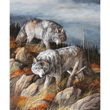Hunting Brothers-TRESWA129807 Framed Print 21.5"x17.75" by Trevor V. Swanson