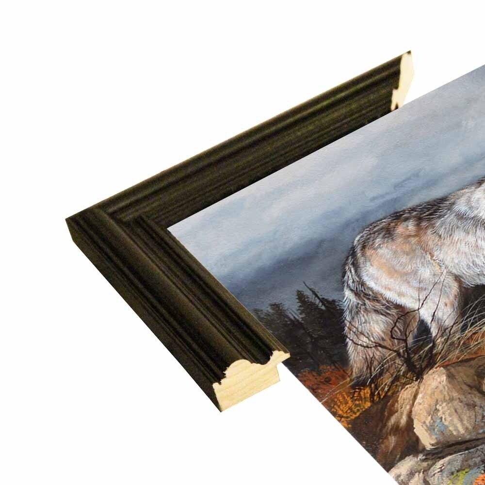 Hunting Brothers-TRESWA129807 Framed Print 21.5"x17.75" by Trevor V. Swanson