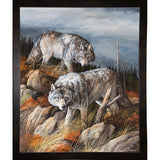 Hunting Brothers-TRESWA129807 Framed Print 21.5"x17.75" by Trevor V. Swanson