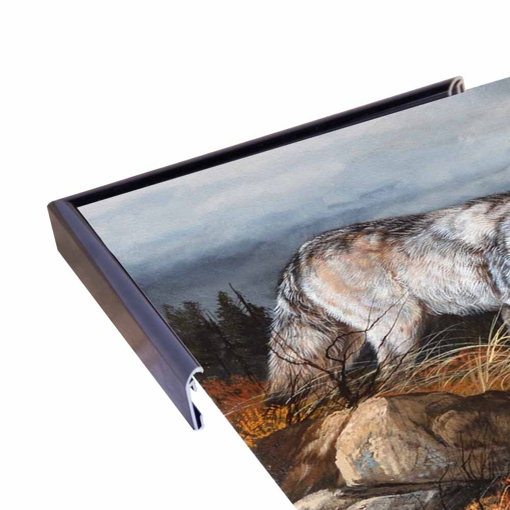 Hunting Brothers-TRESWA129807 Framed Print 21.5"x17.75" by Trevor V. Swanson