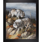 Hunting Brothers-TRESWA129807 Framed Print 21.5"x17.75" by Trevor V. Swanson