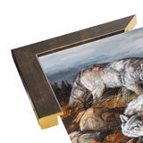 Hunting Brothers-TRESWA129807 Framed Print 21.5"x17.75" by Trevor V. Swanson