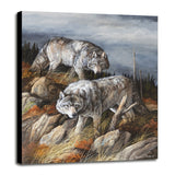 Hunting Brothers-TRESWA129807 Framed Print 21.5"x17.75" by Trevor V. Swanson