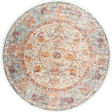 Hunting Style Animal Pictorial Distressed Oriental Heat-set Area Rugs