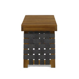 Huntsville Outdoor Acacia Wood Foldable Side Table by Christopher Knight Home