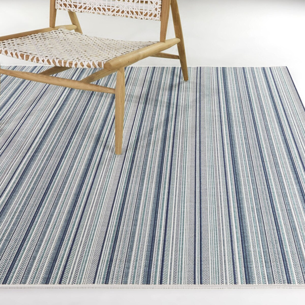 Huxley Striped Patio Indoor/Outdoor Area Rug