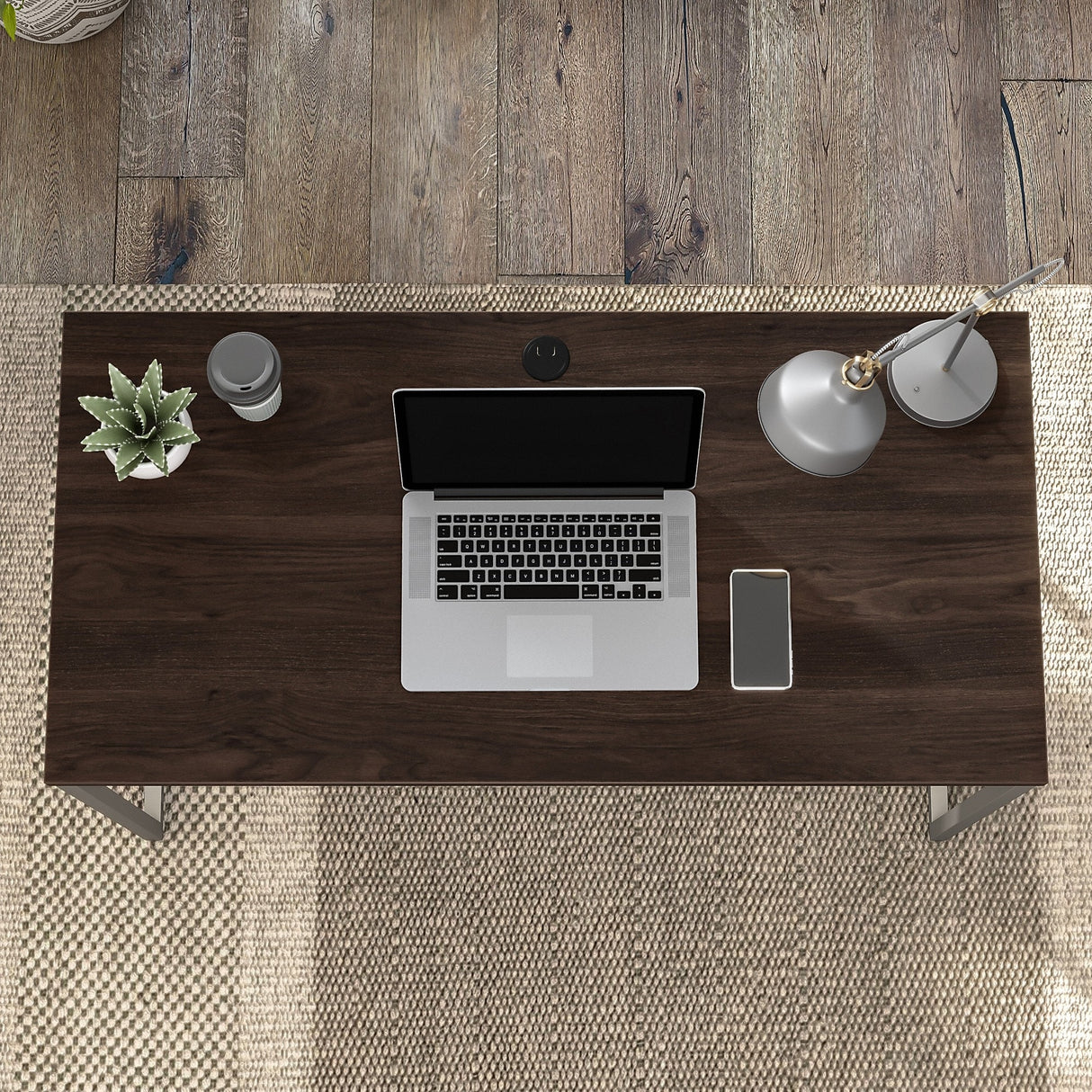 Hybrid 48W x 24D Computer Table Desk by Bush Business Furniture